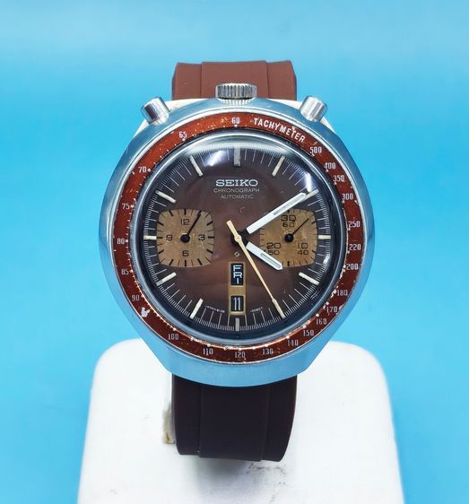 น้ำตาล นาฬิกาข้อมือ SEIKO CHRONOGRAPH