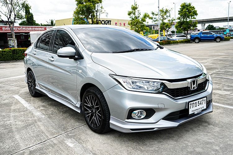 Honda City 2018 1.5 S Sedan เบนซิน ไม่ติดแก๊ส เกียร์อัตโนมัติ เทา รูปที่ 3