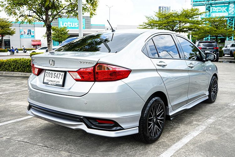 Honda City 2018 1.5 S Sedan เบนซิน ไม่ติดแก๊ส เกียร์อัตโนมัติ เทา รูปที่ 4