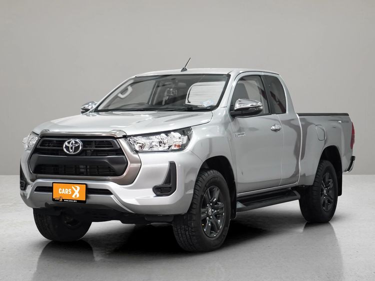 รถ Toyota Hilux Revo Smart Cab 2.4 Entry Prerunner สี บรอนซ์เงิน