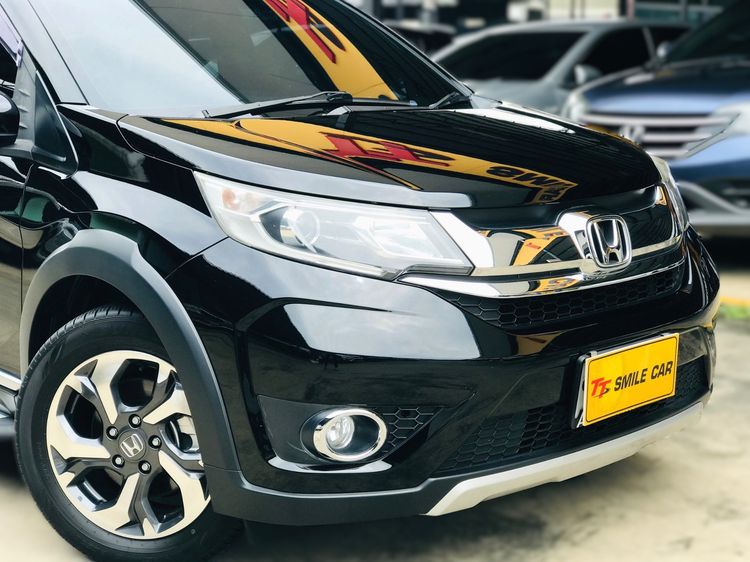 Honda BR-V 2019 1.5 SV Utility-car เบนซิน ไม่ติดแก๊ส เกียร์อัตโนมัติ ดำ รูปที่ 4