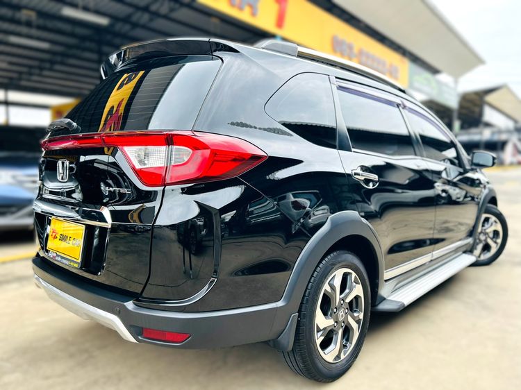 Honda BR-V 2019 1.5 SV Utility-car เบนซิน ไม่ติดแก๊ส เกียร์อัตโนมัติ ดำ รูปที่ 3