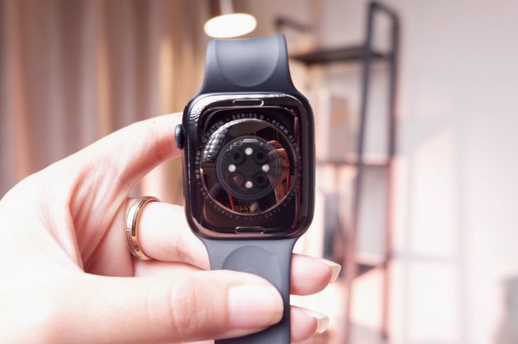 Apple Watch Series 9  45 mm. GPS สี Black เครื่องสวย ราคาเพียง 5,490.- มีประกันร้าน 60วัน รูปที่ 3
