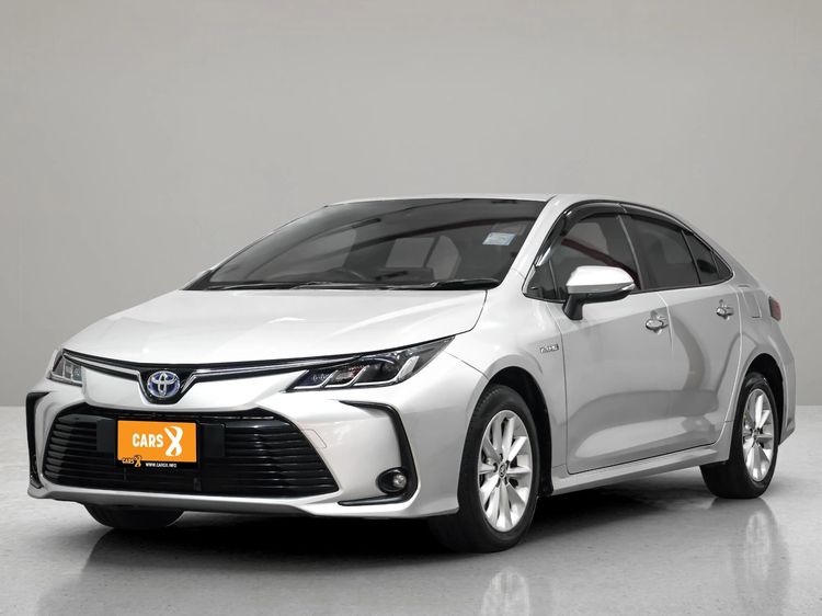 รถ Toyota Altis 1.8 Hybrid Smart สี บรอนซ์เงิน