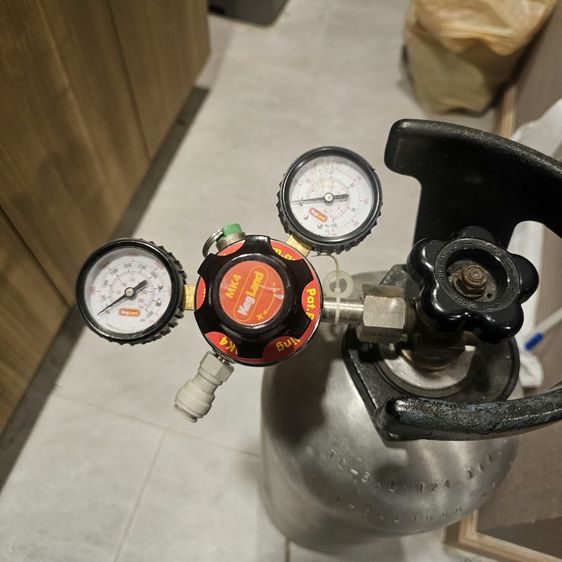 ขายถัง CO₂ 4 KG + Regulator 2 เกจ รูปที่ 2