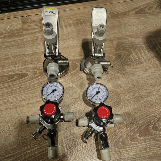 ายชุดอุปกรณ์เบียร์สด  Keg Coupler + Regulator พร้อมใช้งาน (ซื้อเหมาหรือแยกได้)