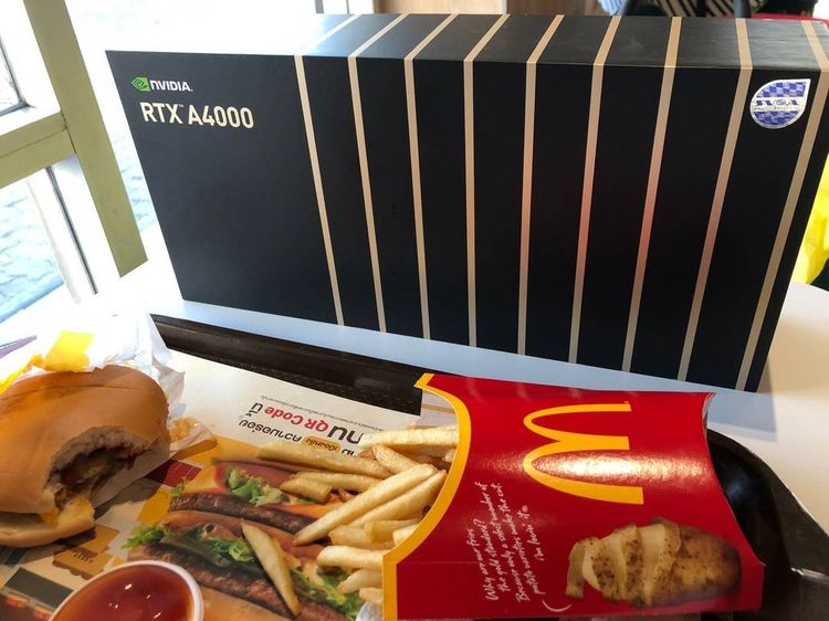 การ์ดจอ LEADTEK QUADRO RTX A4000 16GB, graphics 4k 8k รูปที่ 4