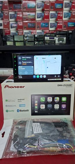 ขายPioneer จอ6.8"DMH-Z5350BTตัวโชว์สวยๆอุปกรณ์ครบใช้งานได้ดีWebLink waze usb aux BT Apple Carplay android auto ราคาขาย7899บาทรวมส่ง0945482819นนทบุรี รูปที่ 3