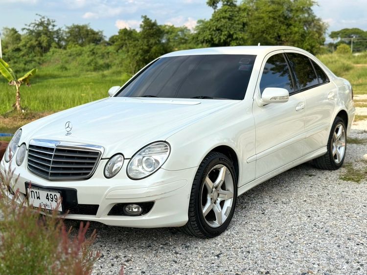 Mercedes-Benz E-Class 2006 E200 Kompressor Sedan เบนซิน ไม่ติดแก๊ส เกียร์อัตโนมัติ ขาว รูปที่ 4
