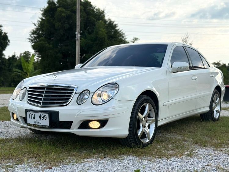 Mercedes-Benz E-Class 2006 E200 Kompressor Sedan เบนซิน ไม่ติดแก๊ส เกียร์อัตโนมัติ ขาว รูปที่ 2