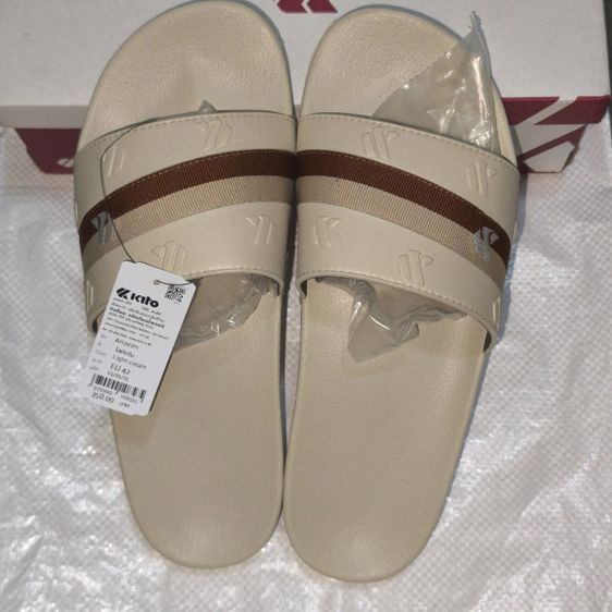 Kito กีโต้ รองเท้าแตะ รุ่น AH207 size 42 สีครีม