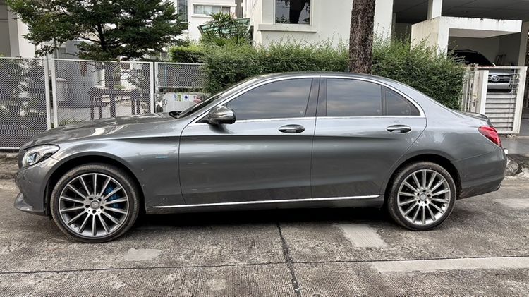 Mercedes-Benz C-Class 2017 C350 Sedan ปลั๊กอินไฮบริด (PHEV) ไม่ติดแก๊ส เกียร์อัตโนมัติ เทา รูปที่ 3