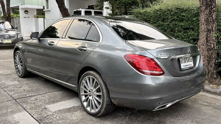 Mercedes-Benz C-Class 2017 C350 Sedan ปลั๊กอินไฮบริด (PHEV) ไม่ติดแก๊ส เกียร์อัตโนมัติ เทา รูปที่ 4