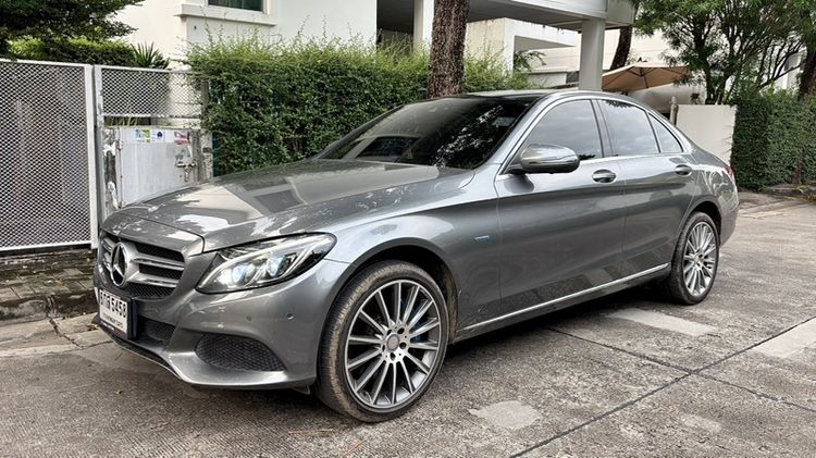 รถ Mercedes-Benz C-Class C350 สี เทา