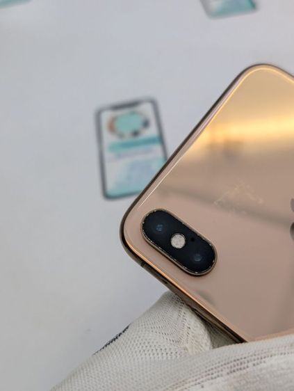 ขาย / เทิร์น iPhone Xs Max Gold 64 GB ศูนย์ไทย สภาพสวย มีตัวเครื่องอย่างเดียว ไม่มีอุปกรณ์อื่น สุขภาพแบต 83 เพียง 3,990 รูปที่ 12