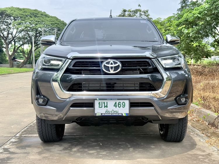 รถ Toyota Hilux Revo 2.4 Entry สี เทา