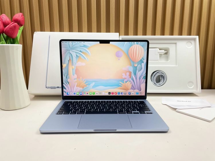 MacBook Air 13-inch M5 2026 Ram16GB SSD512GB Sky Blue Apple Care 30 April 2027 