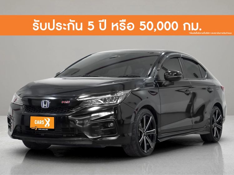 Honda City 2021 1.5 e:HEV RS Sedan ไฮบริด ไม่ติดแก๊ส เกียร์อัตโนมัติ ดำ