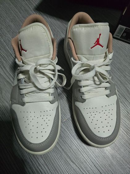 ขาย 2,500 บาท ปล่อยต่อ Nike Jorden 1 Low Sail Fire Red 8 US (41)ใส่ครั้งเดียว อปก.ครบ รูปที่ 4