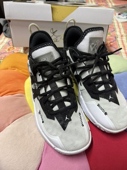 รองเท้าบาสเกตบอล Nike ผู้ชาย ขาว Jordan "Why Not?" Zer0.4 - สี Family 🔥ต่อรองราคาได้🔥