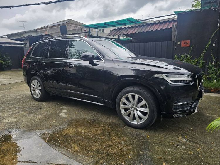 Volvo XC90 2017 2.0 Recharge T8 Inscription 4WD Sedan ดีเซล ไม่ติดแก๊ส เกียร์อัตโนมัติ ดำ รูปที่ 2