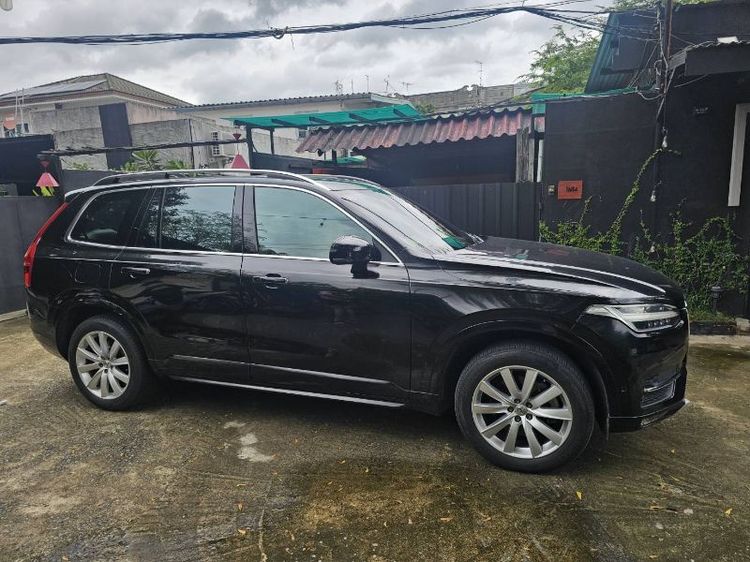 Volvo XC90 2017 2.0 Recharge T8 Inscription 4WD Sedan ดีเซล ไม่ติดแก๊ส เกียร์อัตโนมัติ ดำ รูปที่ 3
