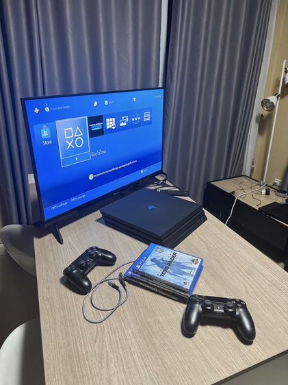 อื่นๆ เครื่องเกมส์โซนี่ เพลย์สเตชั่น PS4 (Playstation 4) เชื่อมต่อไร้สายได้ PS4 POM 1TB
