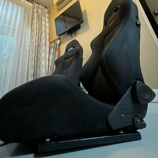 RECARO Idealsitz แท้ เดิม 🇩🇪🏆🥇 วินเทจ | โครง–รางเดิมโรงงาน | แถมฟรีแผงดาม Civic ยกชุด รูปที่ 7