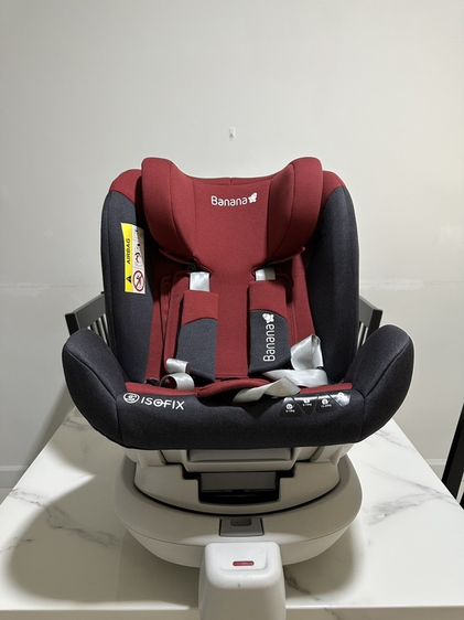 Glowy Star คาร์ซีท Glowy รุ่นBanana ระบบ Isofix มือ 2 ใช้งานแค่2 ครั้ง เพราะลูกไม่นั่งใหม่มาก