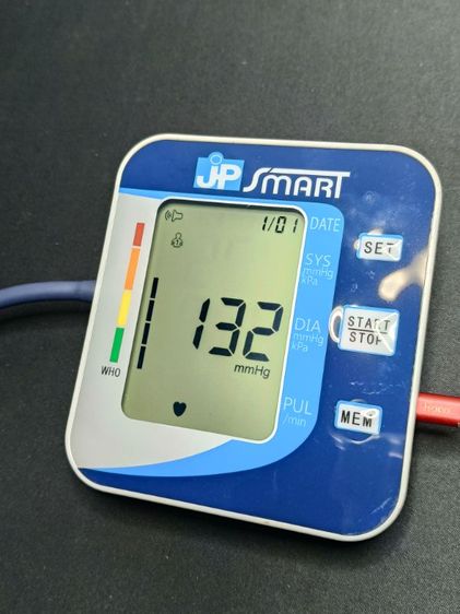 อื่นๆ เครื่องวัด ดิจิทัล JP SMART หน้าจอใหญ่ พร้อมผ้าพันแขน สภาพดีพร้อมใช้งาน เสียงภาษาไทย