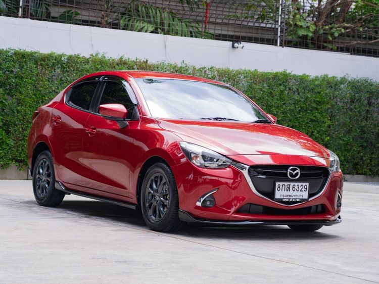 Mazda Mazda 2 2019 1.3 High Connect Sedan เบนซิน ไม่ติดแก๊ส เกียร์อัตโนมัติ แดง