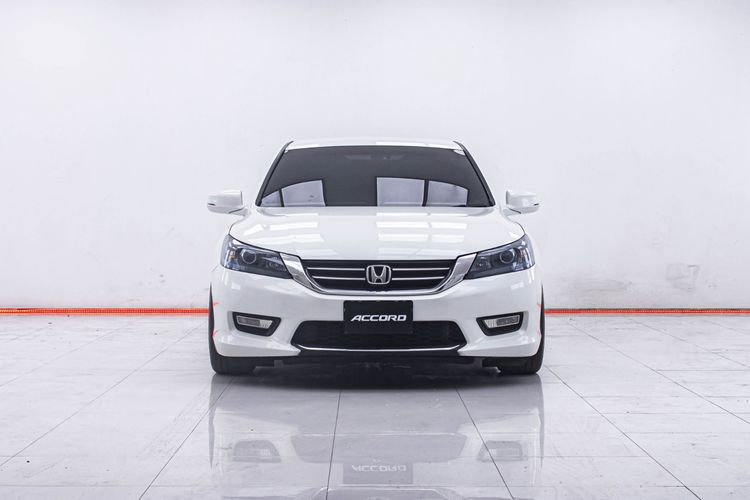 Honda Accord 2014 2.0 EL Sedan เบนซิน ไม่ติดแก๊ส เกียร์อัตโนมัติ ขาว รูปที่ 4
