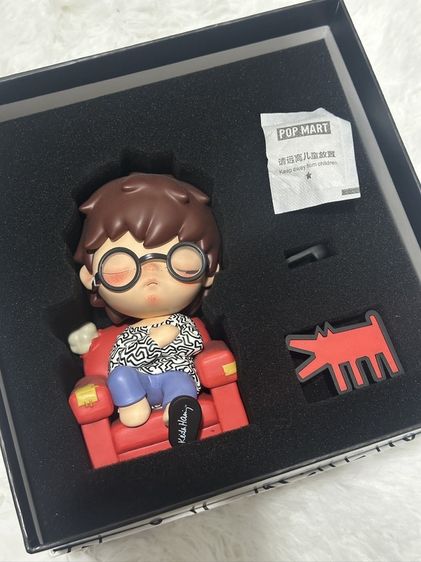 โมเดล POP MART HIRONO × Keith Haring Figure | ของแท้ | ครบกล่อง