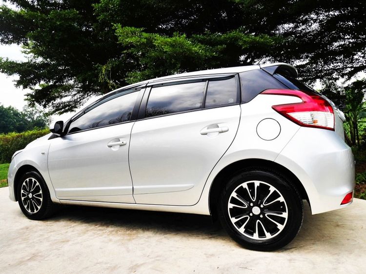 Toyota Yaris 2014 1.2 E Sedan เบนซิน ไม่ติดแก๊ส เกียร์อัตโนมัติ บรอนซ์เงิน รูปที่ 3