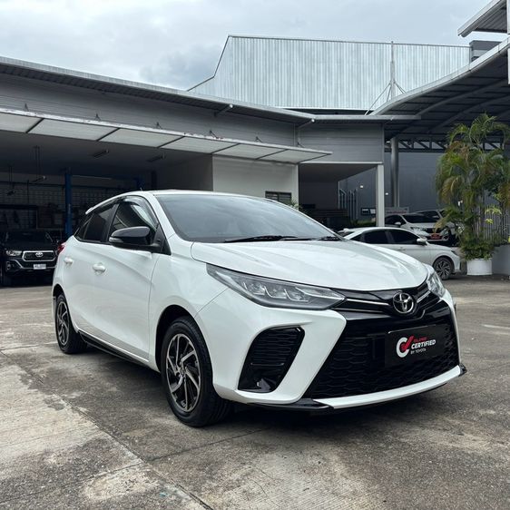 Toyota Yaris 2021 1.2 Sport Sedan เบนซิน ไม่ติดแก๊ส เกียร์อัตโนมัติ ขาว