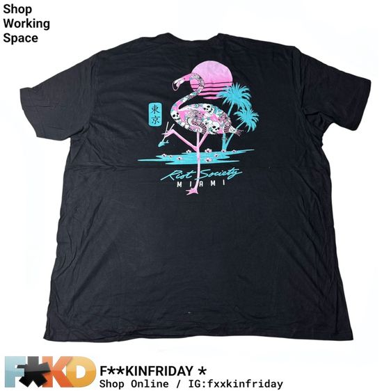 เสื้อยืด Riot Society Size XXL