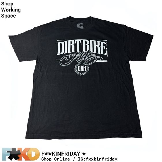 เสื้อยืด Dirt Bike Kidz Size XL