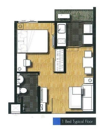 Property Perfect ไม่อนุญาต ตกแต่งครบ 2013 เจ้าของขายเอง iCondo สุขาภิบาล 2 ห้อง 1 ห้องนอน 30.1 ตร.ม ชั้น 4 ราคาเพียง 1.49 ล้านบาท รูปที่ 3
