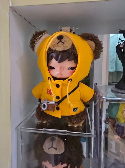 Hirono × Kodak Click Bear Plush Doll Pendant