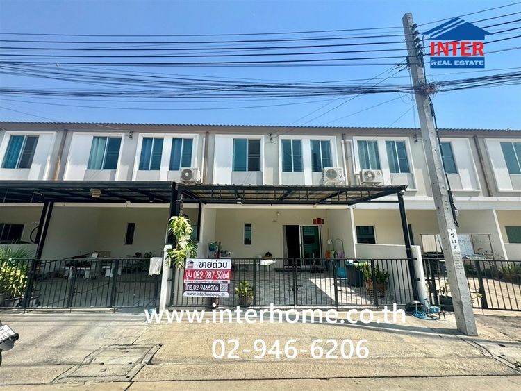 ทาวน์เฮ้าส์ 2 ชั้น 17.4 ตร.ว. หมู่บ้านพฤกษาสุขสวัสดิ์-ประชาอุทิศ2 ถนนสุขสวัสดิ์ ถนนสุขสวัสดิ์-คู่สร้าง พระสมุทรเจดีย์ สมุทรปราการ รูปที่ 2