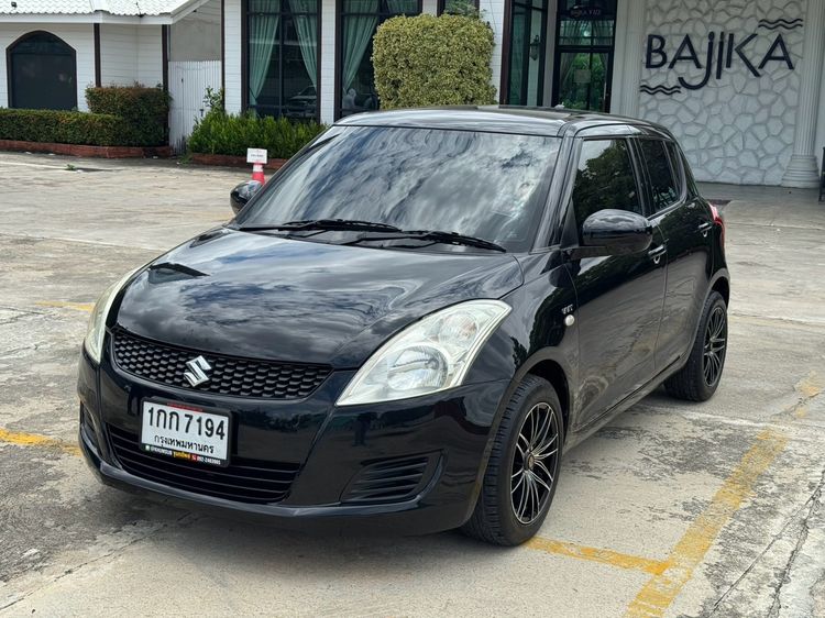 Suzuki Swift 2012 1.2 GL Sedan เบนซิน ไม่ติดแก๊ส เกียร์อัตโนมัติ ดำ