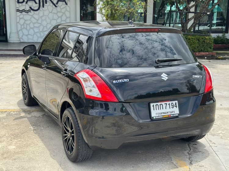 Suzuki Swift 2012 1.2 GL Sedan เบนซิน ไม่ติดแก๊ส เกียร์อัตโนมัติ ดำ รูปที่ 4