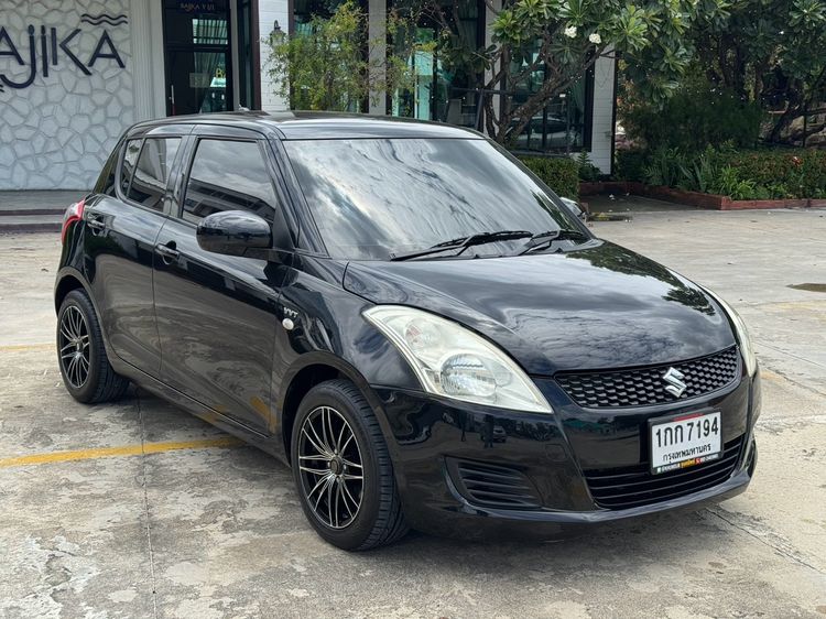 Suzuki Swift 2012 1.2 GL Sedan เบนซิน ไม่ติดแก๊ส เกียร์อัตโนมัติ ดำ รูปที่ 3