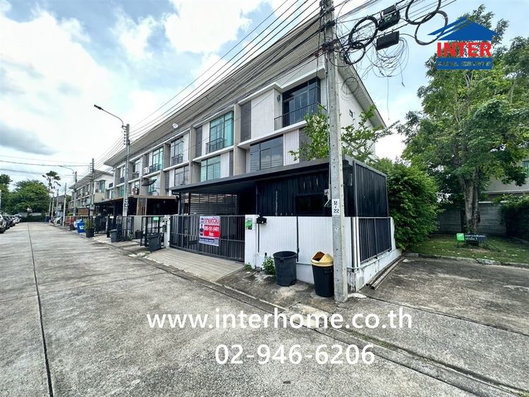 ทาวน์โฮม 3 ชั้น 34.4 ตร.ว. หมู่บ้านพฤกษาวิลล์65-2 ศรีสมาน ติดโรบินสันศรีสมาน ซอยศรีสมาน3 ถนนศรีสมาน ถนนติวานนท์ ปากเกร็ด นนทบุรี รูปที่ 2