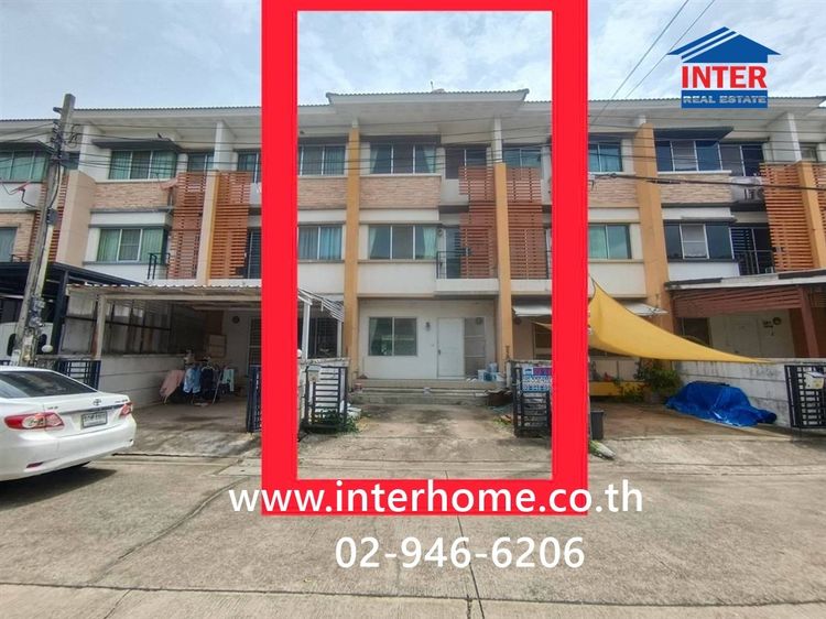 ทาวน์เฮ้าส์ 3 ชั้น 22.5 ตร.ว. หมู่บ้านทาวน์พลัส สุวรรณภูมิ ใกล้สนามบินสุวรรณภูมิ ถนนกิ่งแก้ว ถนนบางนา-ตราด บางพลี สมุทรปราการ รูปที่ 2