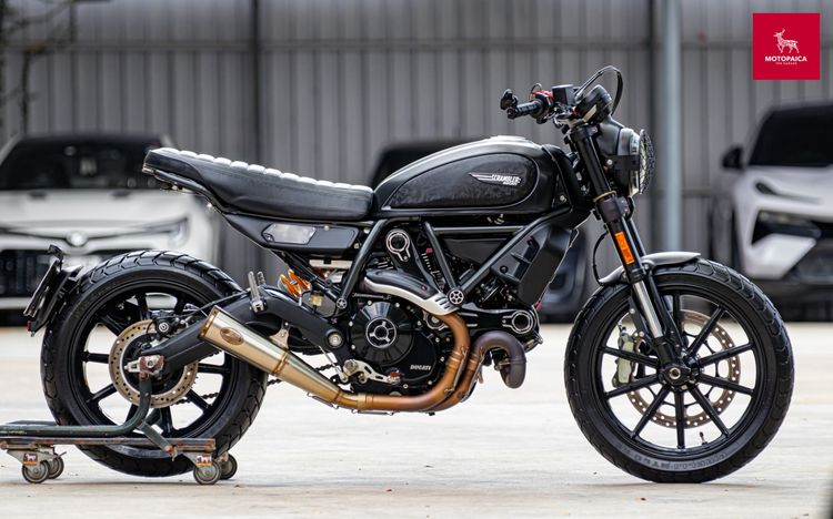 Ducati Scrambler IconDark ปี2021 มือเดียว วิ่ง8,000Km แต่งแสนกว่า รูปที่ 3