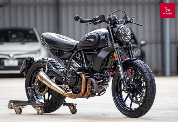 Ducati Scrambler IconDark ปี2021 มือเดียว วิ่ง8,000Km แต่งแสนกว่า