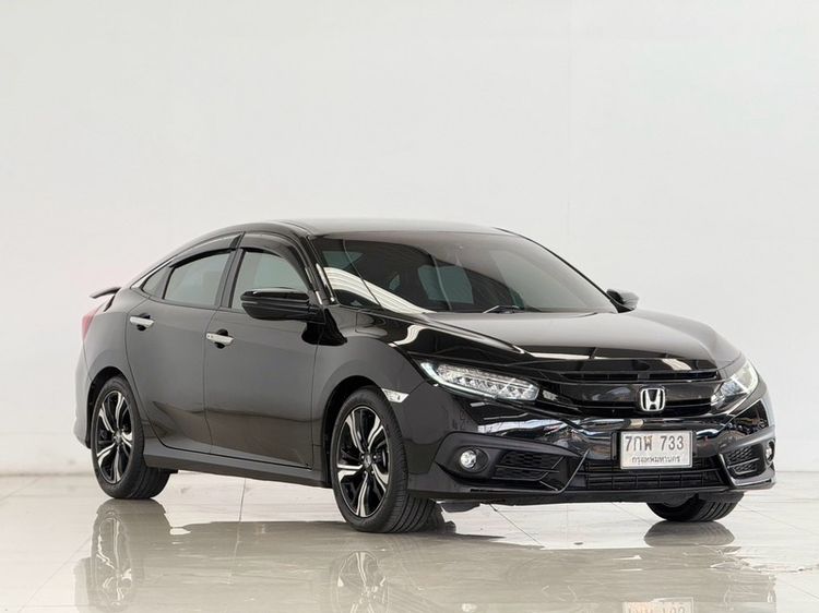 รถ Honda Civic 1.5 Turbo RS สี ดำ