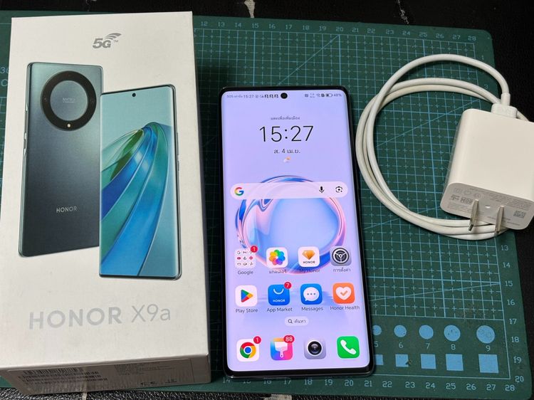 256 GB HONOR X9a 6.67 นิ้ว OLED 5G RAM 8GB ROM 256GB ของมือสองในบ้าน