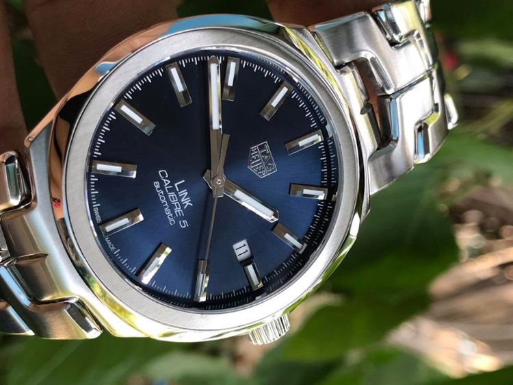 Tag Heuer Link Auto Calibre 5 Deep Blue Dial WBC2112🇨🇭 รูปที่ 6